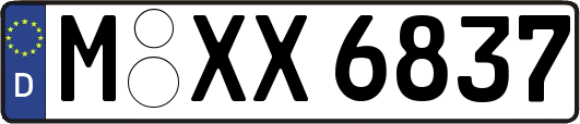 M-XX6837