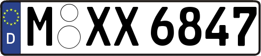 M-XX6847
