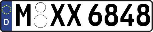 M-XX6848
