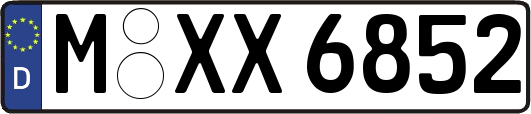 M-XX6852