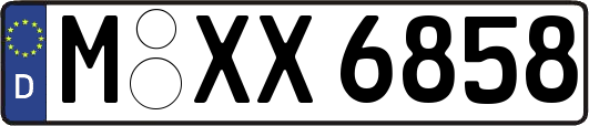 M-XX6858