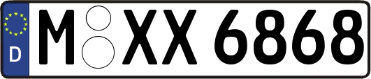 M-XX6868