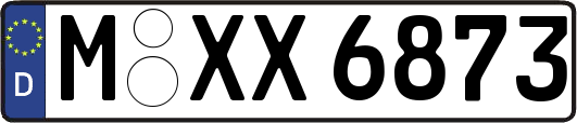 M-XX6873