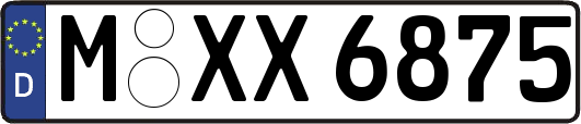 M-XX6875