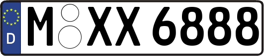 M-XX6888