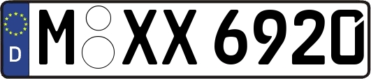 M-XX6920