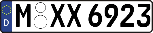 M-XX6923