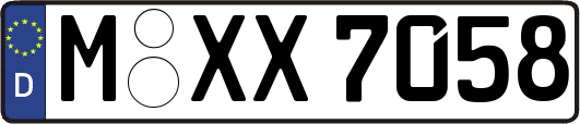M-XX7058