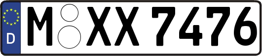 M-XX7476