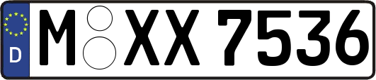 M-XX7536