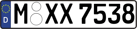 M-XX7538