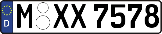 M-XX7578