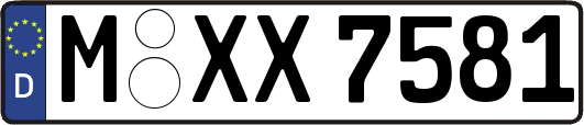 M-XX7581
