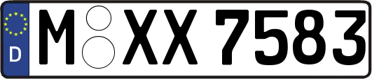 M-XX7583