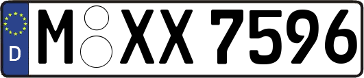 M-XX7596