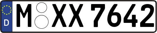 M-XX7642