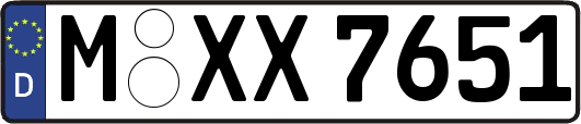 M-XX7651