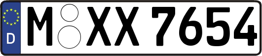 M-XX7654