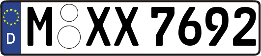 M-XX7692