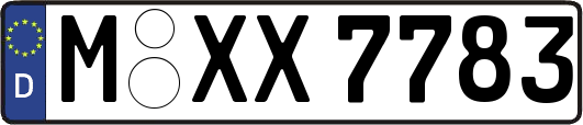 M-XX7783