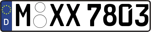 M-XX7803
