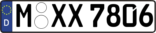 M-XX7806