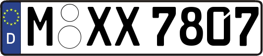 M-XX7807