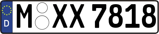 M-XX7818