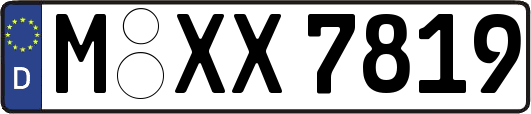 M-XX7819