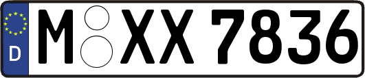 M-XX7836