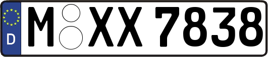 M-XX7838
