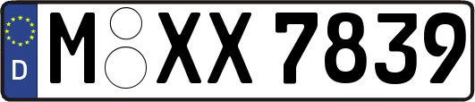 M-XX7839