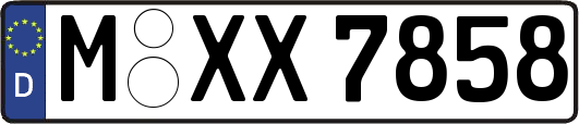 M-XX7858