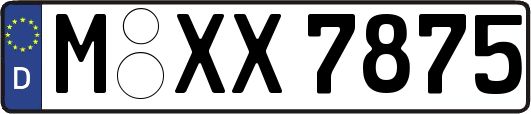 M-XX7875