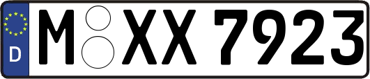 M-XX7923