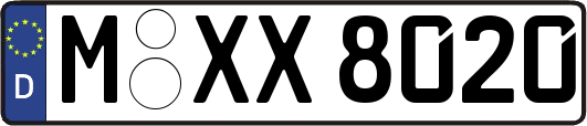 M-XX8020