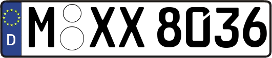 M-XX8036