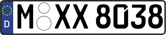 M-XX8038