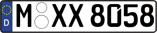 M-XX8058