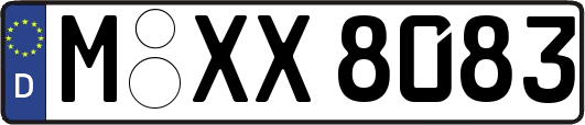 M-XX8083