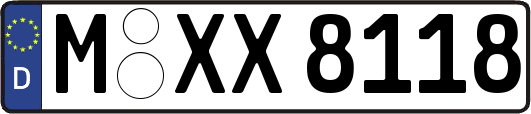 M-XX8118