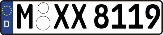 M-XX8119
