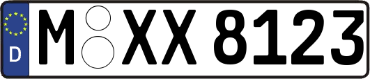 M-XX8123