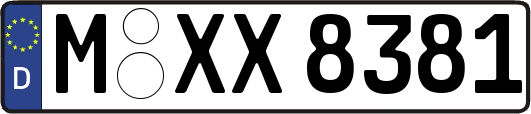 M-XX8381