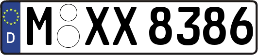 M-XX8386