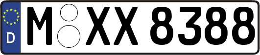 M-XX8388