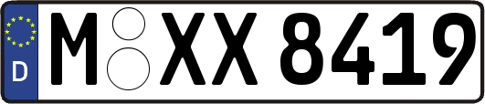 M-XX8419