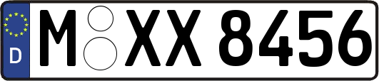 M-XX8456
