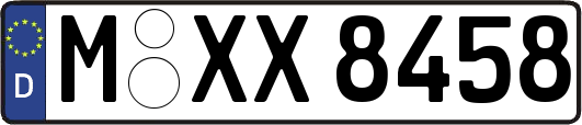 M-XX8458