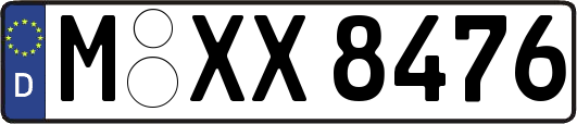 M-XX8476